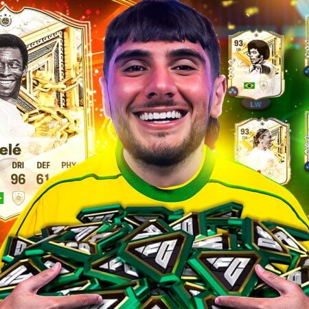 Пеле и Хамм возглавляют вторую команду FUT Immortals в EA Sports FC 25