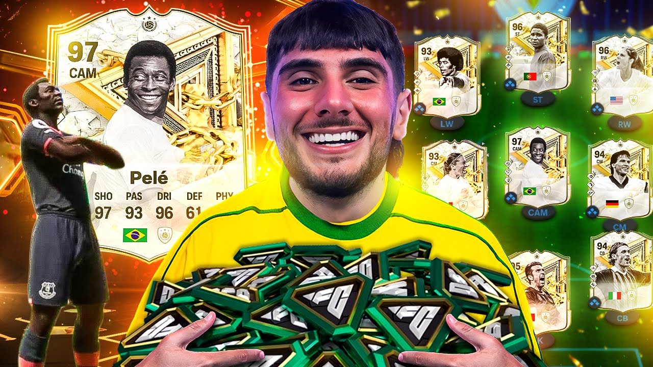 Preview Пеле и Хамм возглавляют вторую команду FUT Immortals в EA Sports FC 25