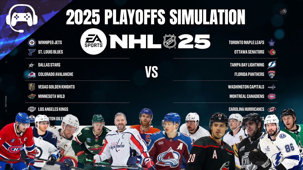 Preview Симуляция EA Sports NHL 25 предсказывает победу Торонто в Кубке Стэнли