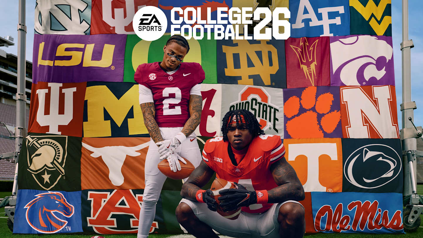 Preview Райан Уильямс, Джеремайя Смит на обложке EA Sports CFB 26