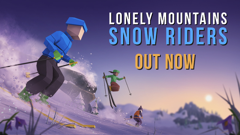 Preview Lonely Mountains: Snow Riders добавляет два режима игры