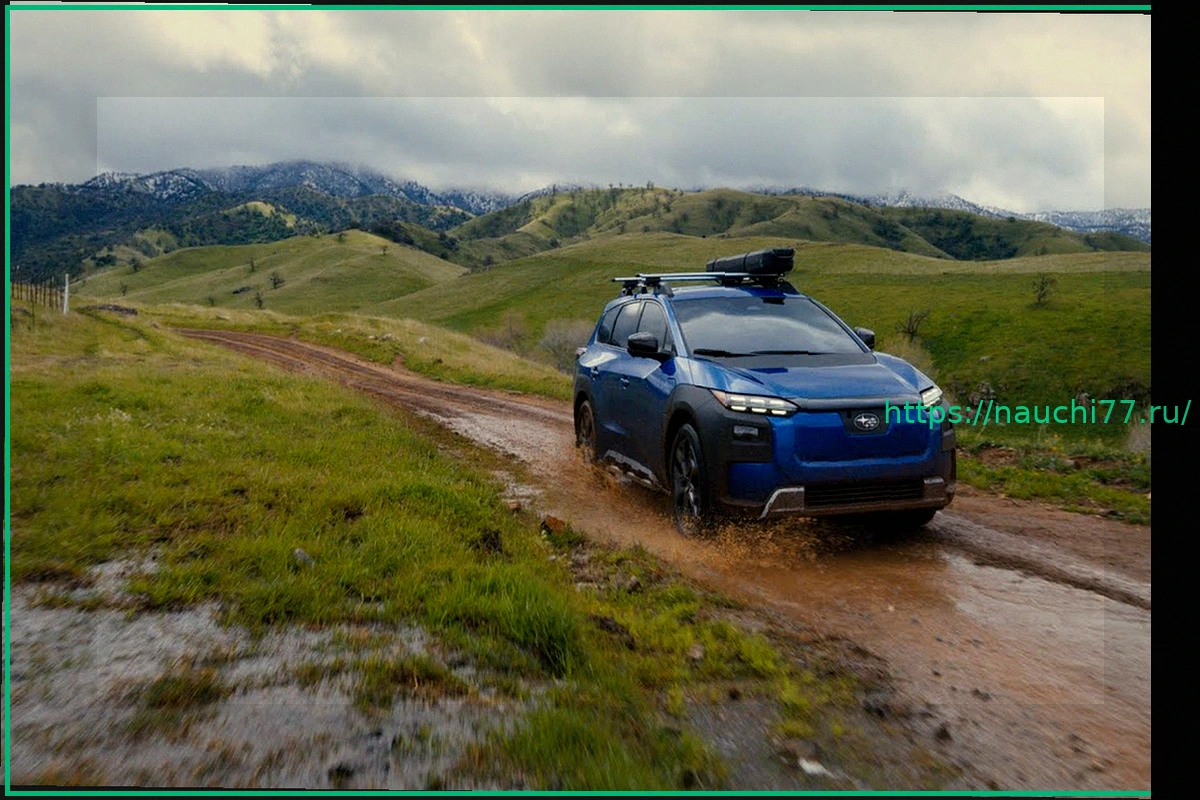 Preview Subaru представит новый мощный электрокроссовер на автосалоне в Нью-Йорке