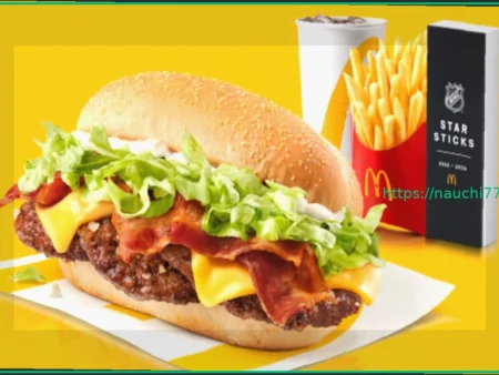 Макдоналдс Канада запускает комбо «Звездные клюшки НХЛ» с миниатюрной клюшкой