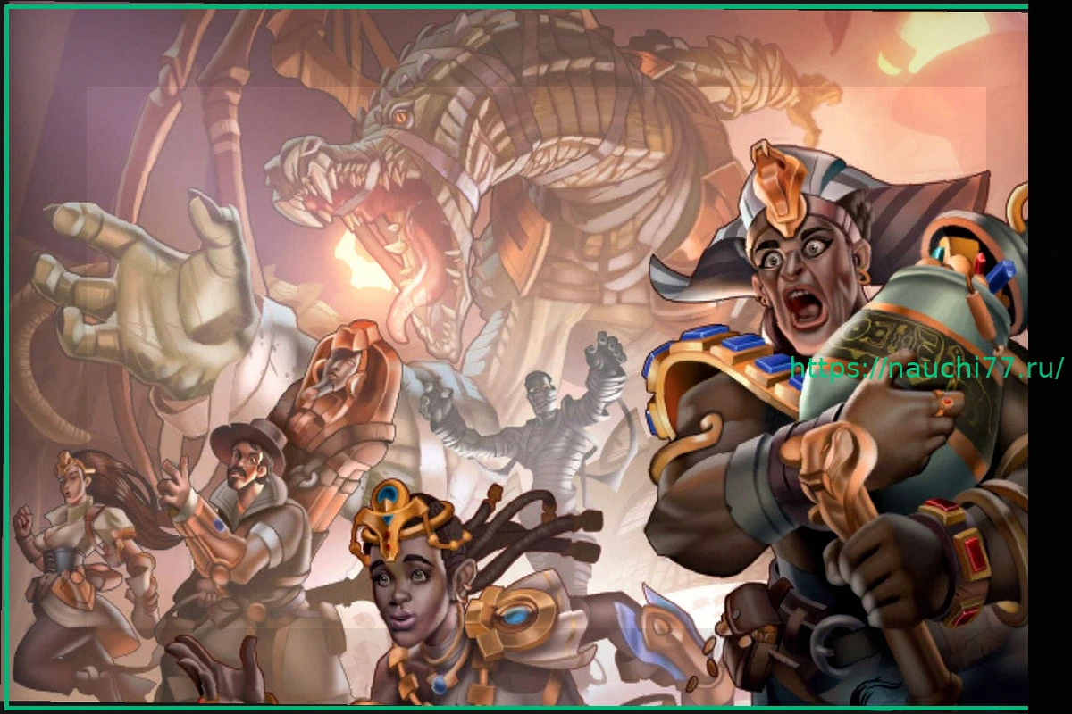 Preview Дополнение «Проклятие Мумии» Вышло для Цифровой Версии Настольной Игры Clank!