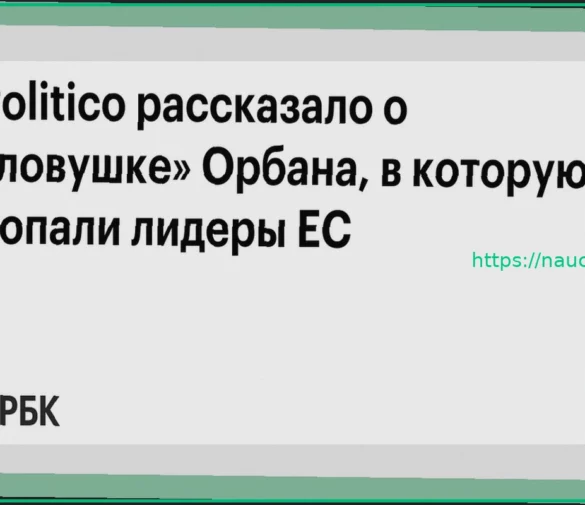 Politico: Стратегия Орбана на саммите ЕС обернулась «ловушкой» для европейских лидеров