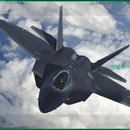 В небе замечен модернизированный F-22 Raptor 2.0