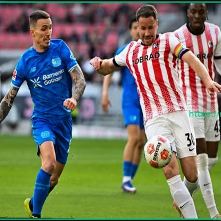 Бундеслига: «Байер» упустил победу во Фрайбурге после рекордного достижения Грифо