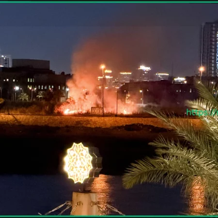 Атака БПЛА на посольство США в Ираке зафиксирована на видео