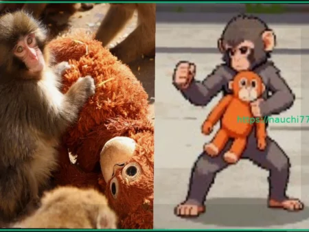 Вирусная обезьянка Панч стала персонажем видеоигры