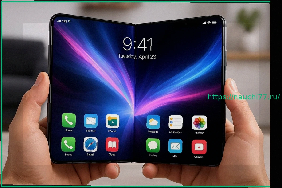 Preview Слухи об iPhone Fold: Грядет Революционный Дизайн Складного Смартфона
