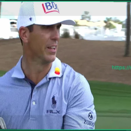 Драматический финал: Билли Хоршел сломал клюшку на PGA Tour после серии неудач