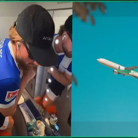 Тиктокер ‘пробежал’ 5К в самолете, но это никого не порадовало