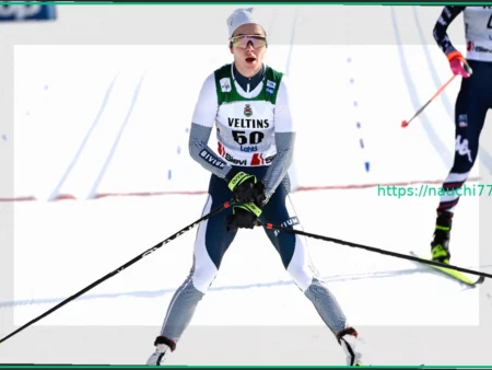 Лыжница Наталья Непряева показала лучший результат после допуска на Кубок мира
