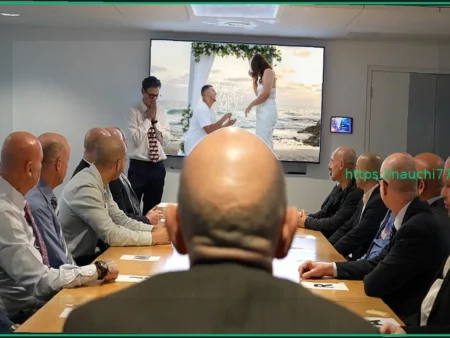 Ютубер Макс Фош Организовал Невероятное Предложение Руки и Сердца с Помощью 20 Лысых Мужчин