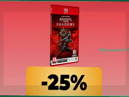 Assassin’s Creed Shadows для Nintendo Switch 2: рекордно низкая цена на Весенней распродаже!