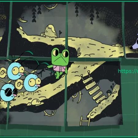 Празднуем весну: Помогаем лягушонку проснуться в уютной головоломке Walk the Frog