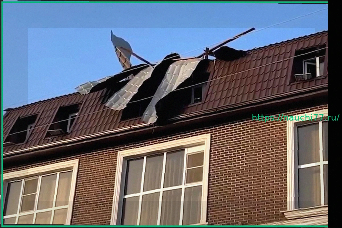 Preview Видео последствий атаки беспилотников в Краснодаре