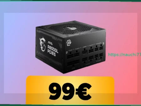 MSI MAG A850GL 850 Вт: Модульный блок питания по рекордно низкой цене на Amazon