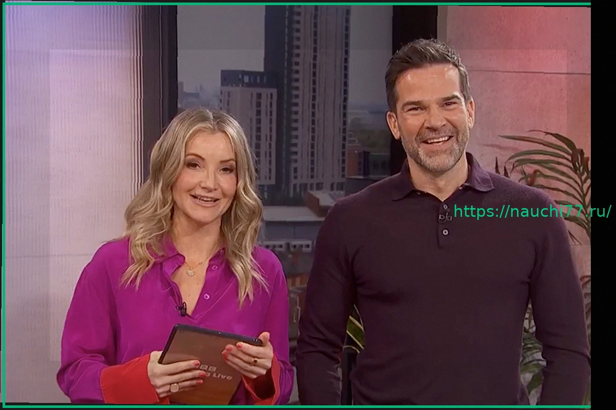 Preview Телеведущая спряталась под столом в прямом эфире из-за шуток коллеги