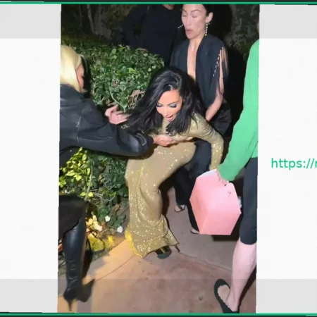 Конфуз Ким Кардашьян перед вечеринкой Vanity Fair: звезда упала в кусты