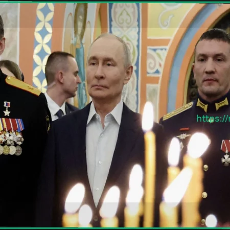Путин объявил о прекращении огня на православную Пасху в Украине
