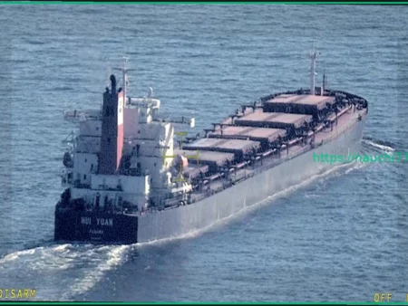 Шедшему из России сухогрузу разрешили покинуть Швецию