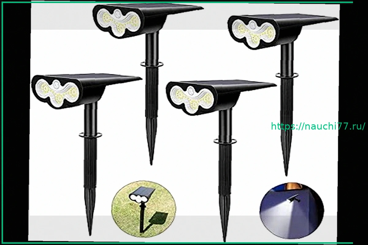 Preview Солнечные LED-светильники в форме пчел для декора сада