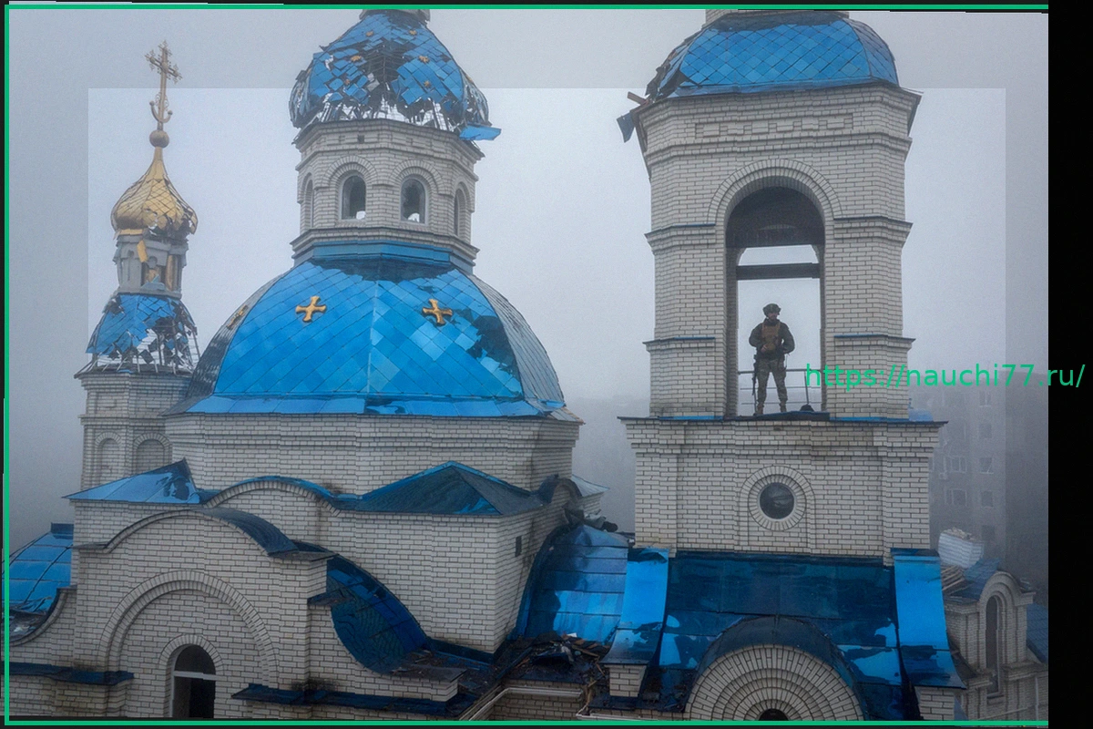 Preview Бойцы ВСУ использовали православный храм как пункт управления БПЛА