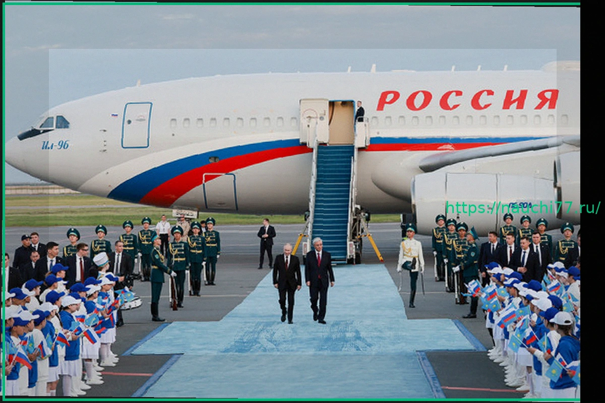 Preview Государственный визит Путина в Казахстан: ключевые моменты и фото