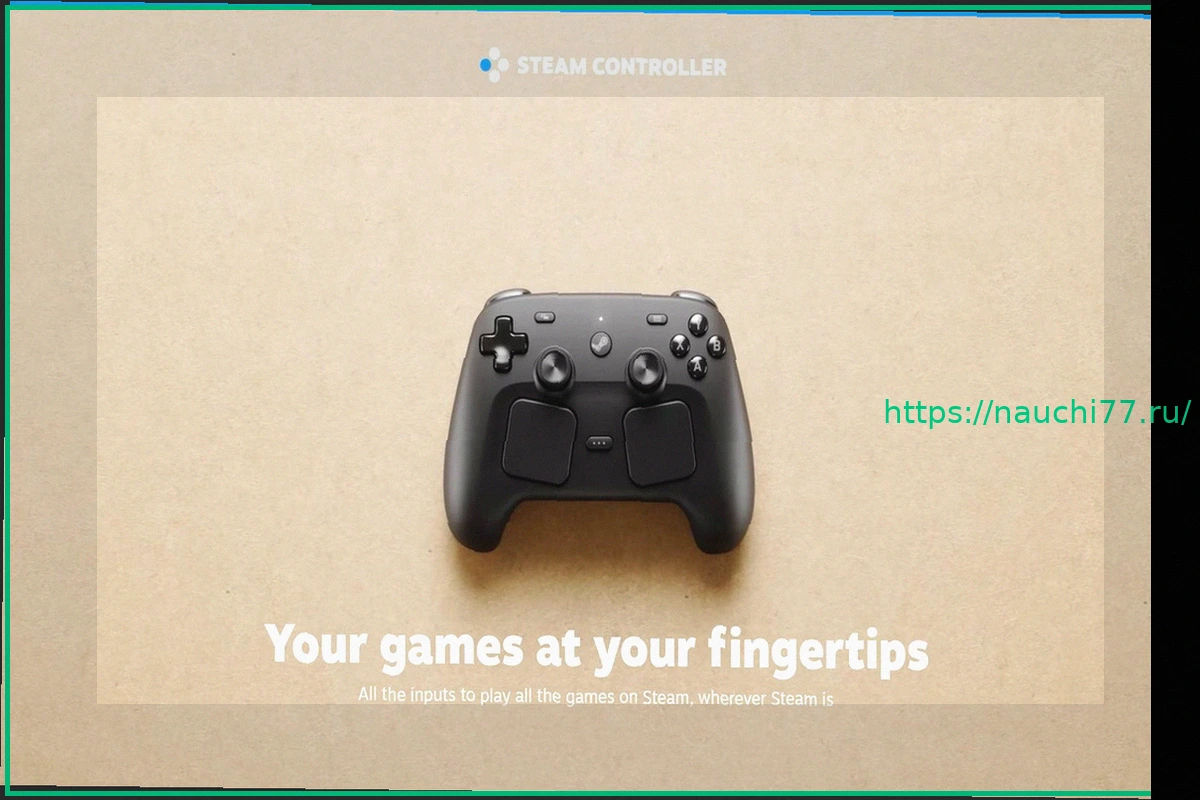 Preview Steam Controller: Самостоятельная зарядка для комфортного гейминга