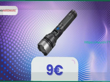 Su AliExpress spunta una torcia LED da meno di 10€ che illumina fino a 500 metri