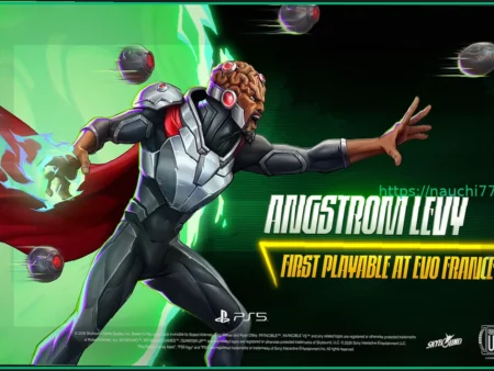 Angstrom Levy станет третьим DLC-персонажем в Invincible Vs и будет доступен для тестирования на EVO France 2026